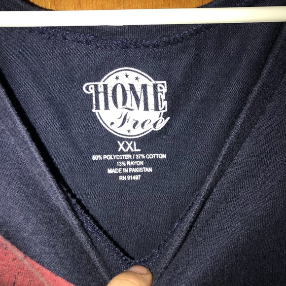 2X “Land that I 💗” Red/white/Blue - Picture 2 of 5